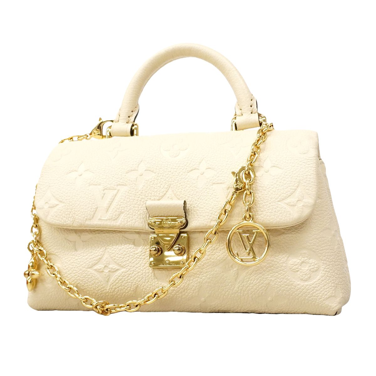 Louis Vuitton Handbag Monogram Empreinte Cream 2-Way