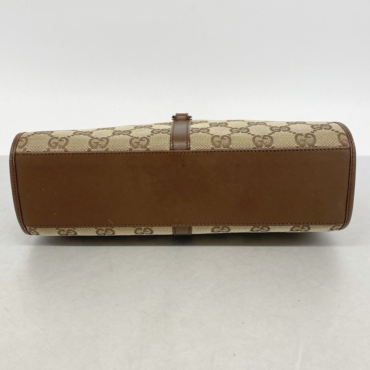 Gucci Handbag GG Canvas Jackie 002 Brown Silver — view 3