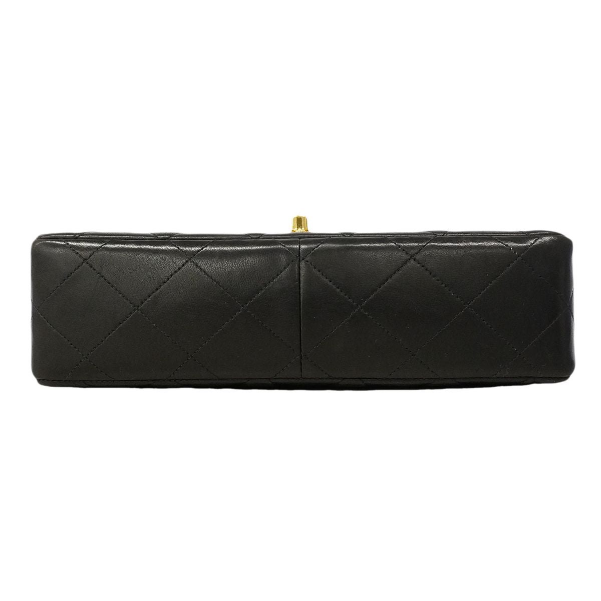 Chanel Shoulder Bag Diana Lambskin Black Gold — view 3