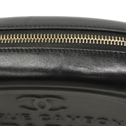 Chanel Shoulder Bag Lambskin Black Gold — view 6