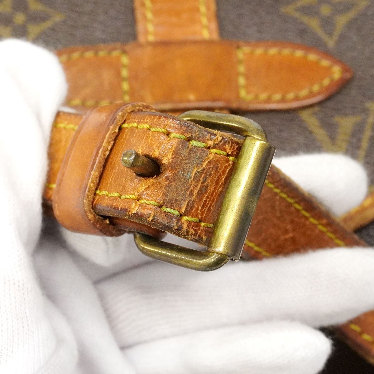 Louis Vuitton Shoulder Bag Monogram Saumur 30 Brown — view 8