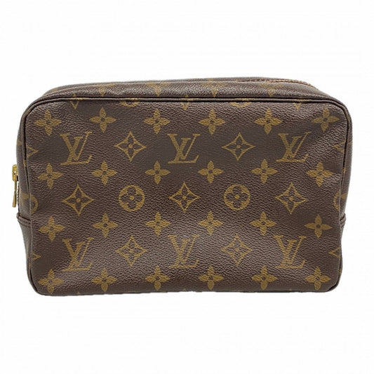 Louis Vuitton Pouch Monogram Trousse Toilette 23 Brown