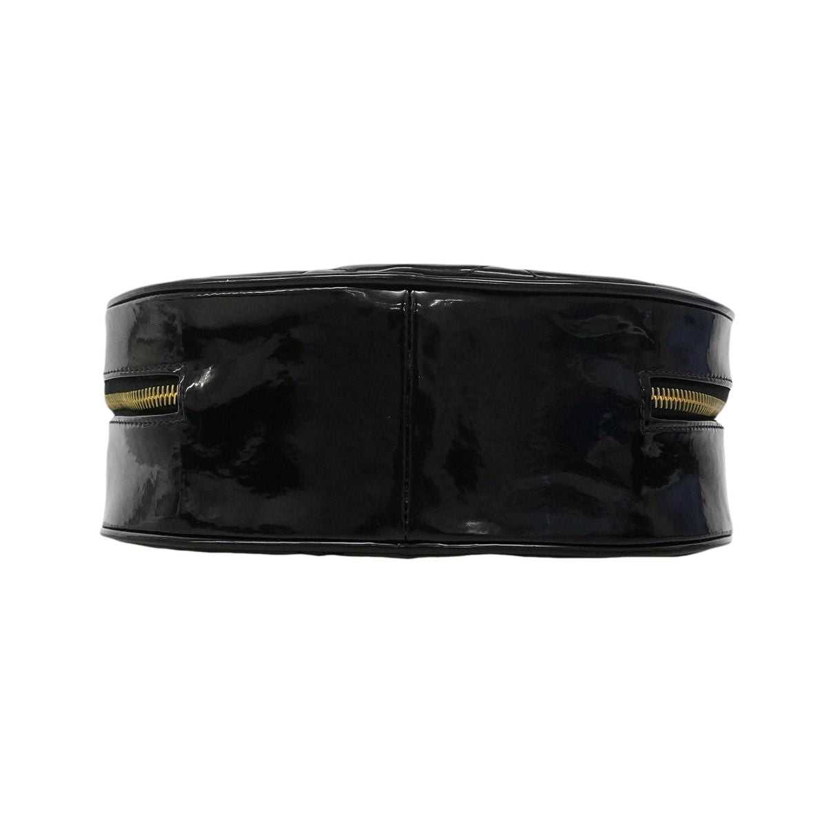 Chanel Handbag Patent Leather Black Gold — view 3