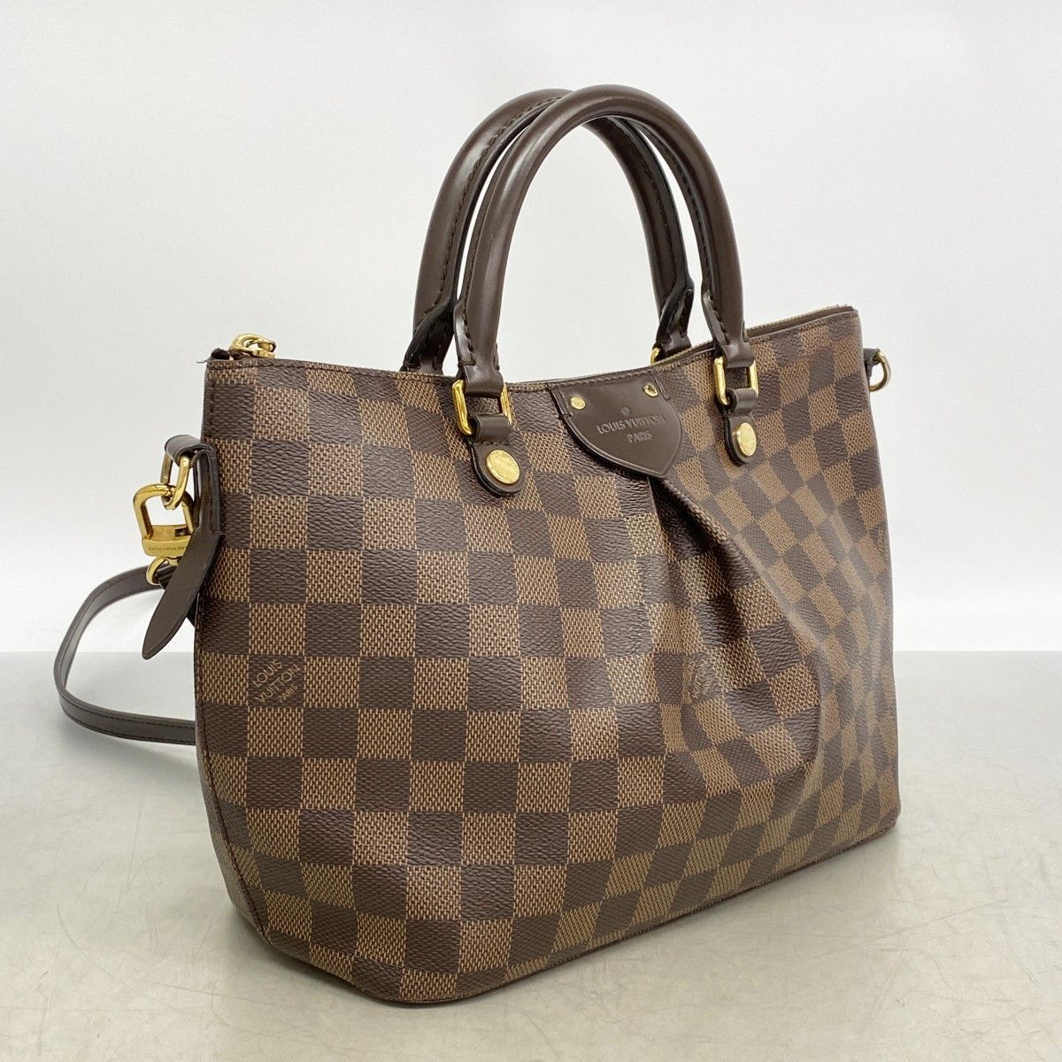 Louis Vuitton Handbag Damier Sienna PM Ebene 2-Way — view 2
