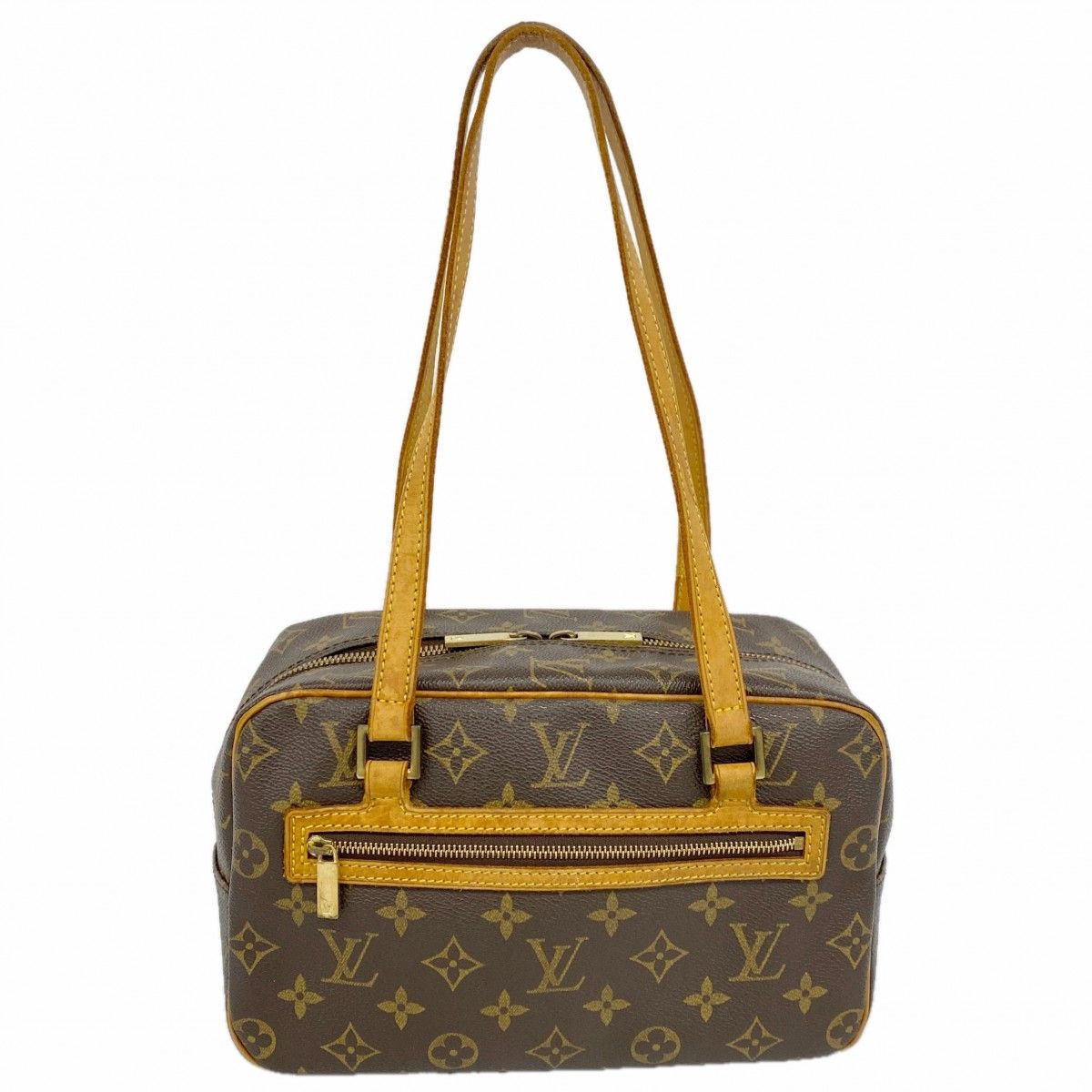 Louis Vuitton Shoulder Bag Monogram Cite MM Brown