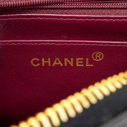 Chanel Backpack Quilted Lambskin Black Gold — view 5