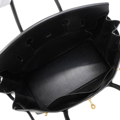 Hermes Handbag Birkin 40 Black Gold — view 4