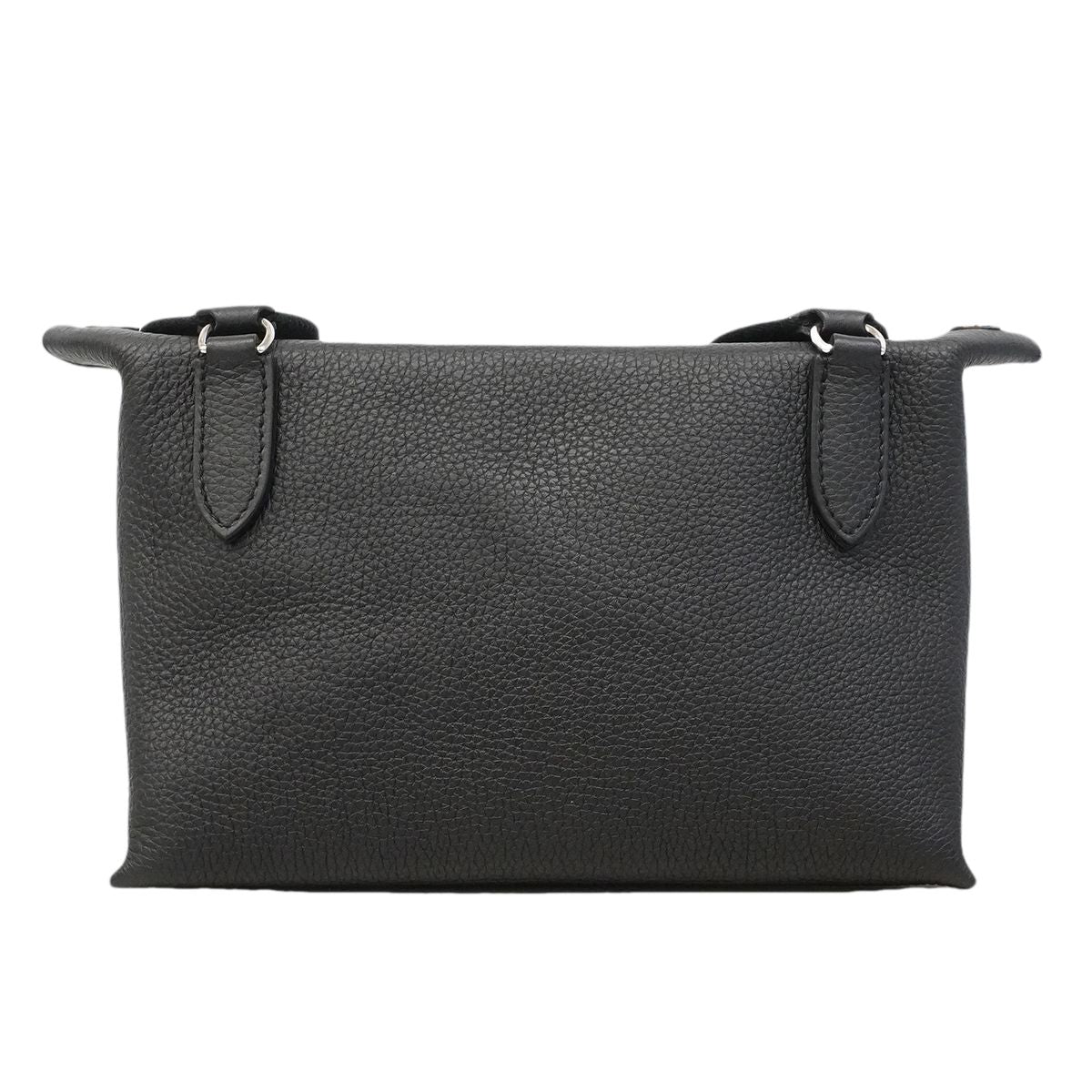 Hermes Shoulder Bag Togo Black Silver — view 8