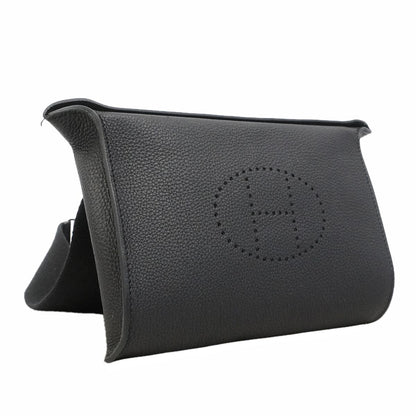Hermes Shoulder Bag Togo Black Silver — view 2