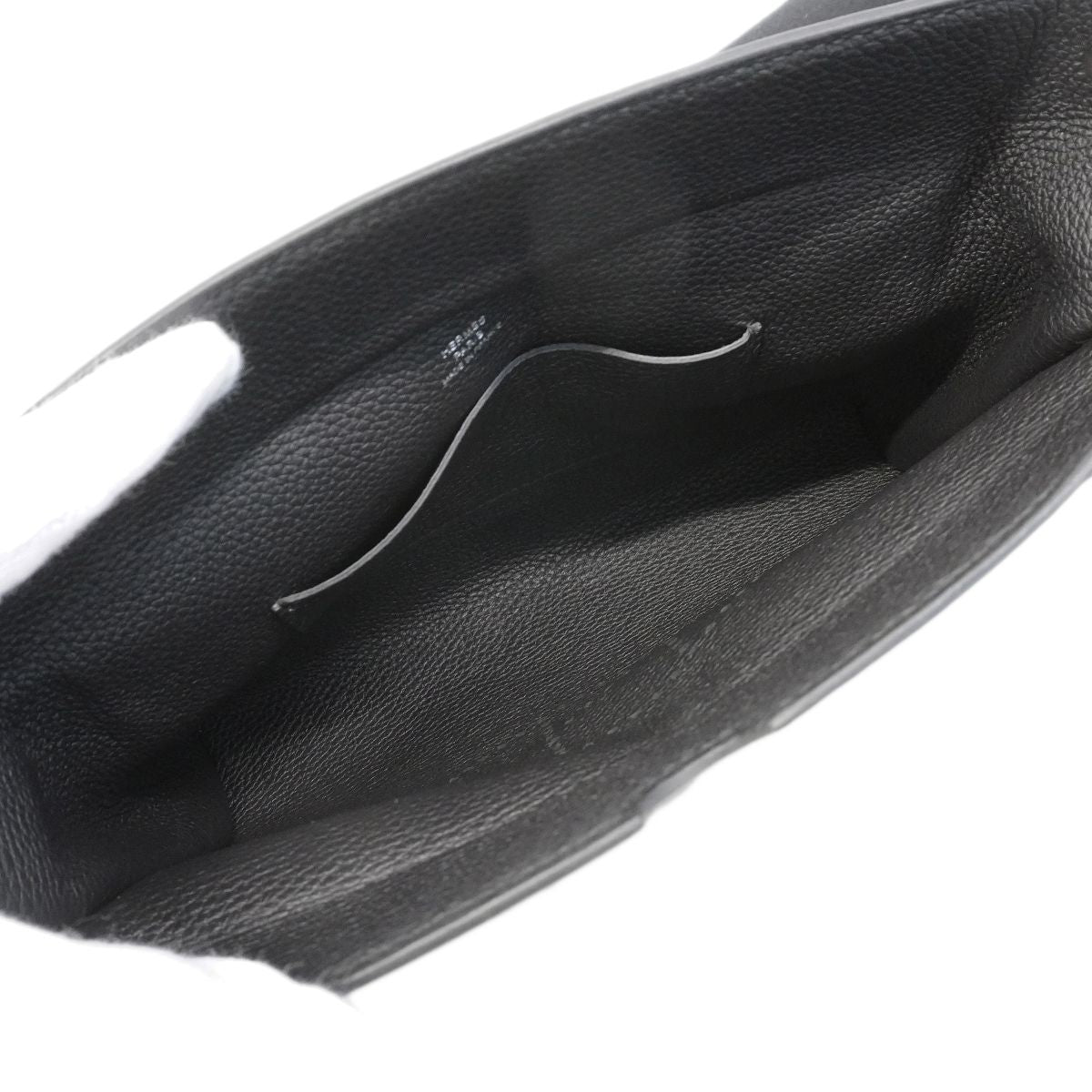 Hermes Shoulder Bag Togo Black Silver — view 4