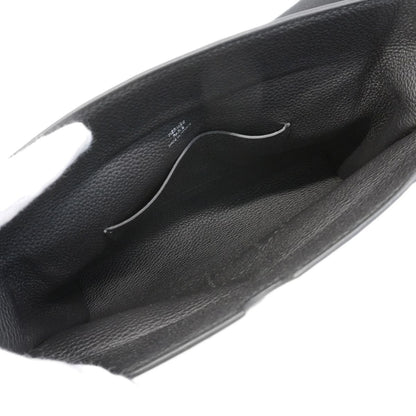 Hermes Shoulder Bag Togo Black Silver — view 4