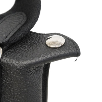 Hermes Shoulder Bag Togo Black Silver — view 6