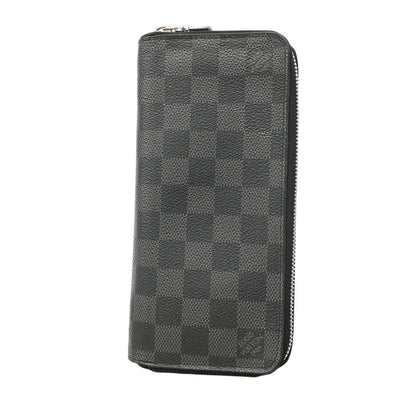 Louis Vuitton Wallet Damier Graphite Zippy Walletvertical Gray Black