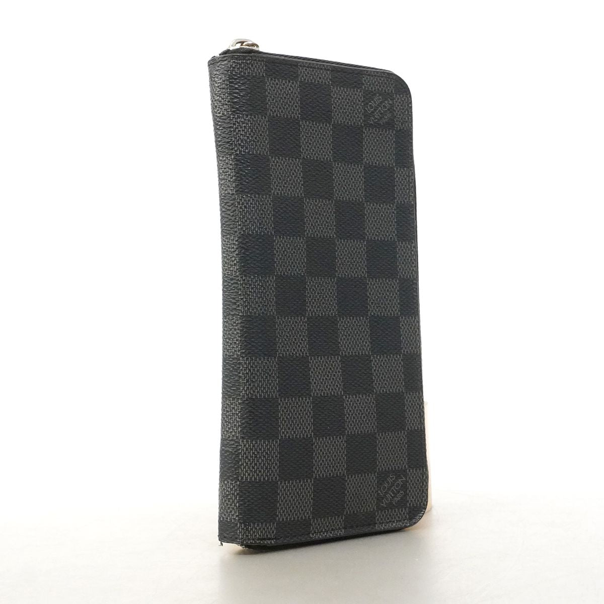Louis Vuitton Wallet Damier Graphite Zippy Walletvertical Gray Black — view 2