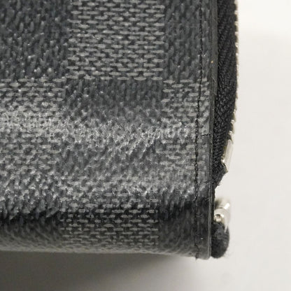 Louis Vuitton Wallet Damier Graphite Zippy Walletvertical Gray Black — view 8