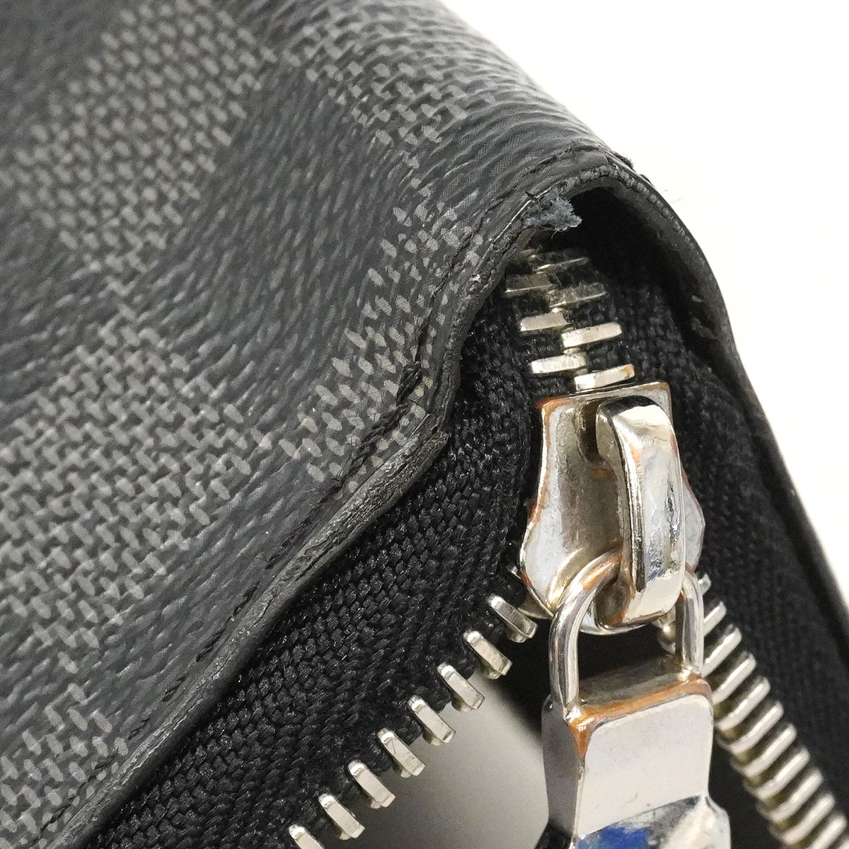 Louis Vuitton Wallet Damier Graphite Zippy Walletvertical Gray Black — view 6