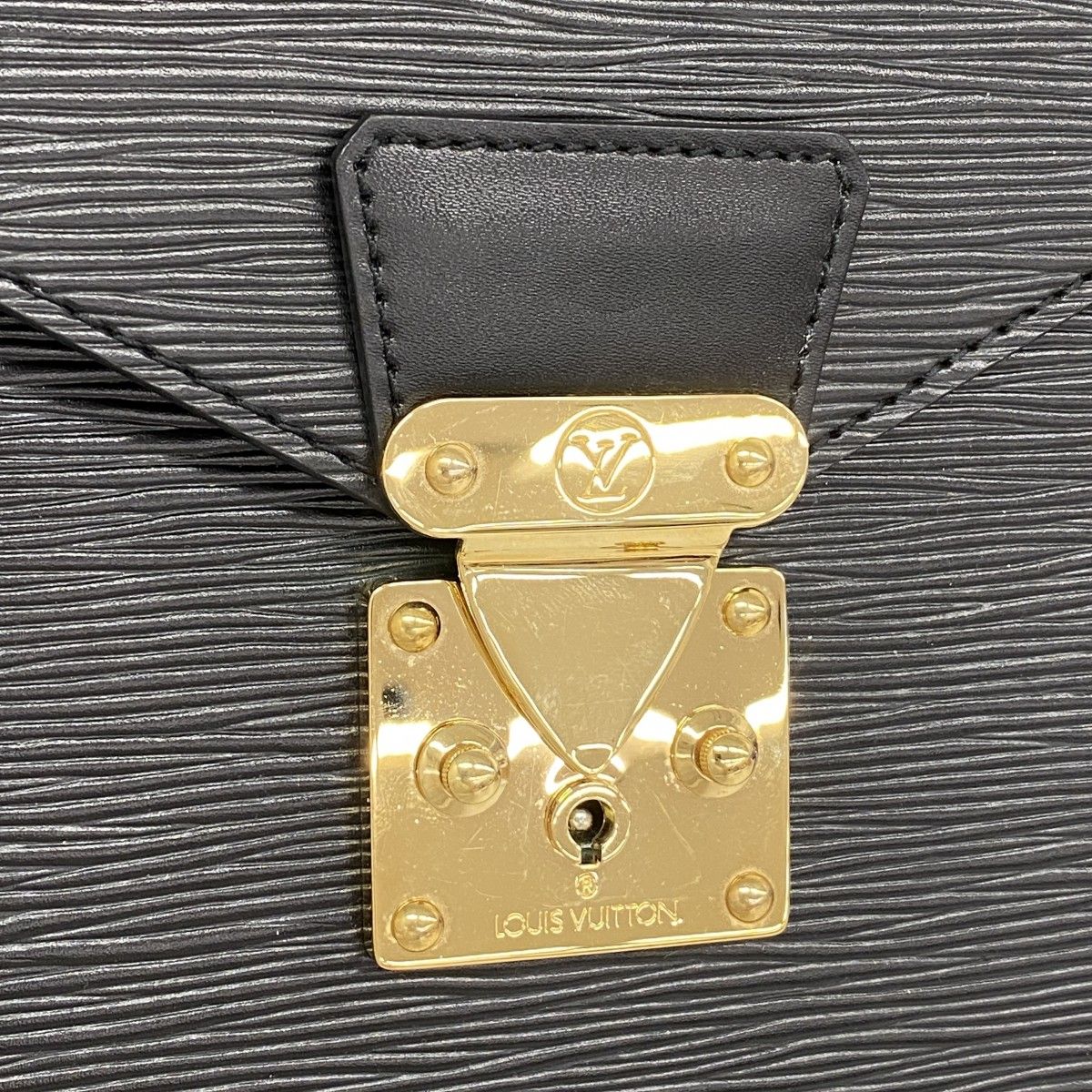 Louis Vuitton Business Bag Epi Noir — view 8