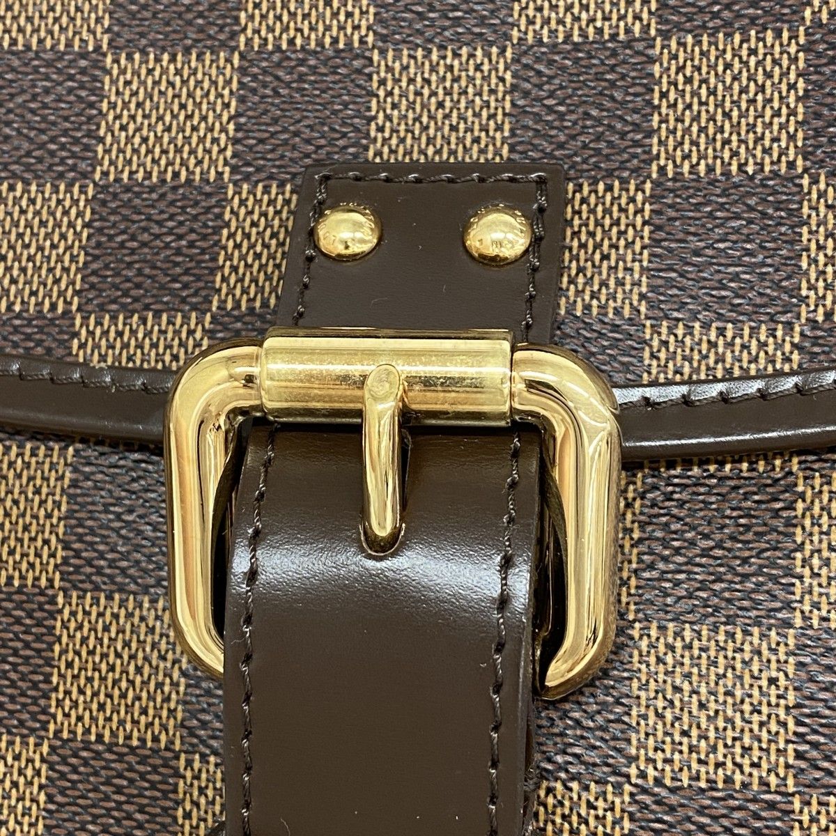 Louis Vuitton Shoulder Bag Damier Ebenuladies — view 7