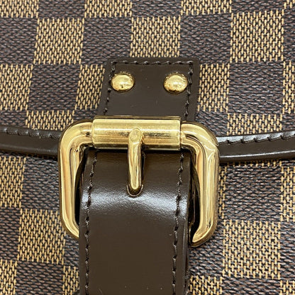 Louis Vuitton Shoulder Bag Damier Ebenuladies — view 7