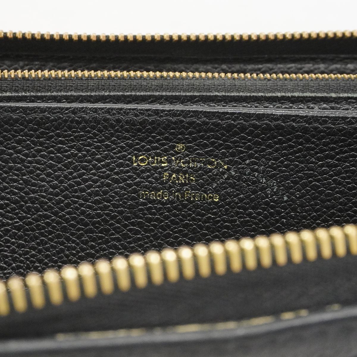 Louis Vuitton Wallet Monogram Empreinte Zippy Noir — view 5