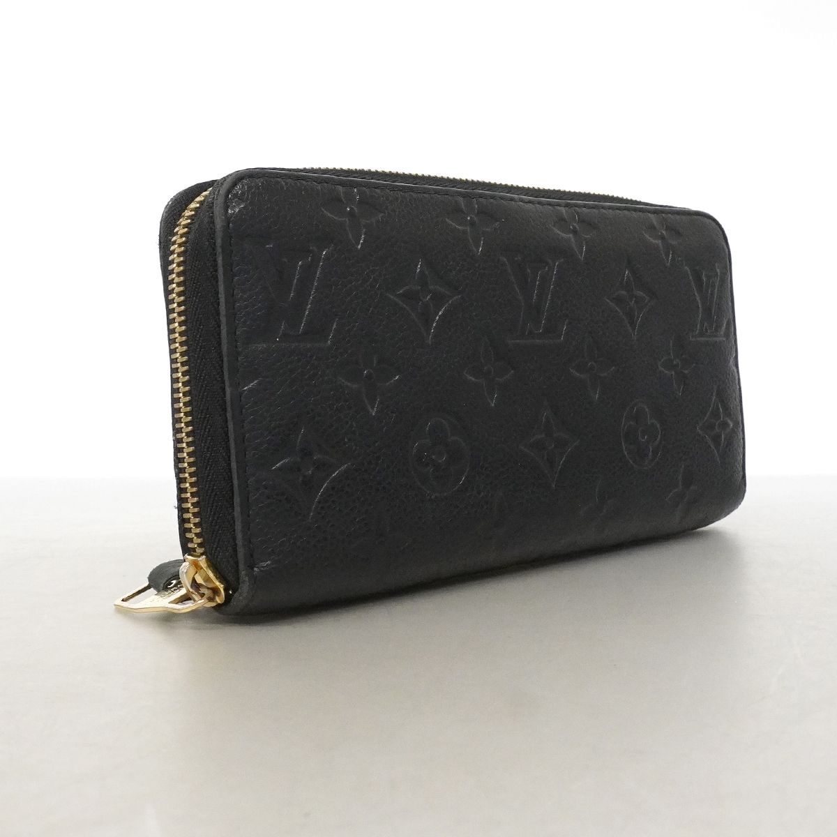 Louis Vuitton Wallet Monogram Empreinte Zippy Noir — view 2