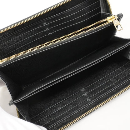 Louis Vuitton Wallet Monogram Empreinte Zippy Noir — view 4