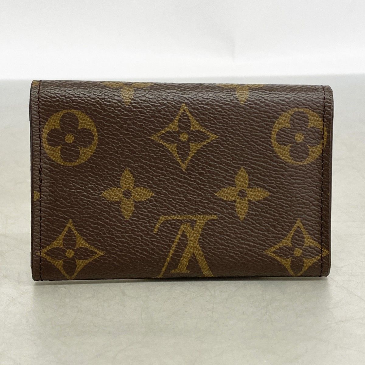 Louis Vuitton Key Case Monogram Multicles 6 Brown Fuchsia Key Holder — view 7