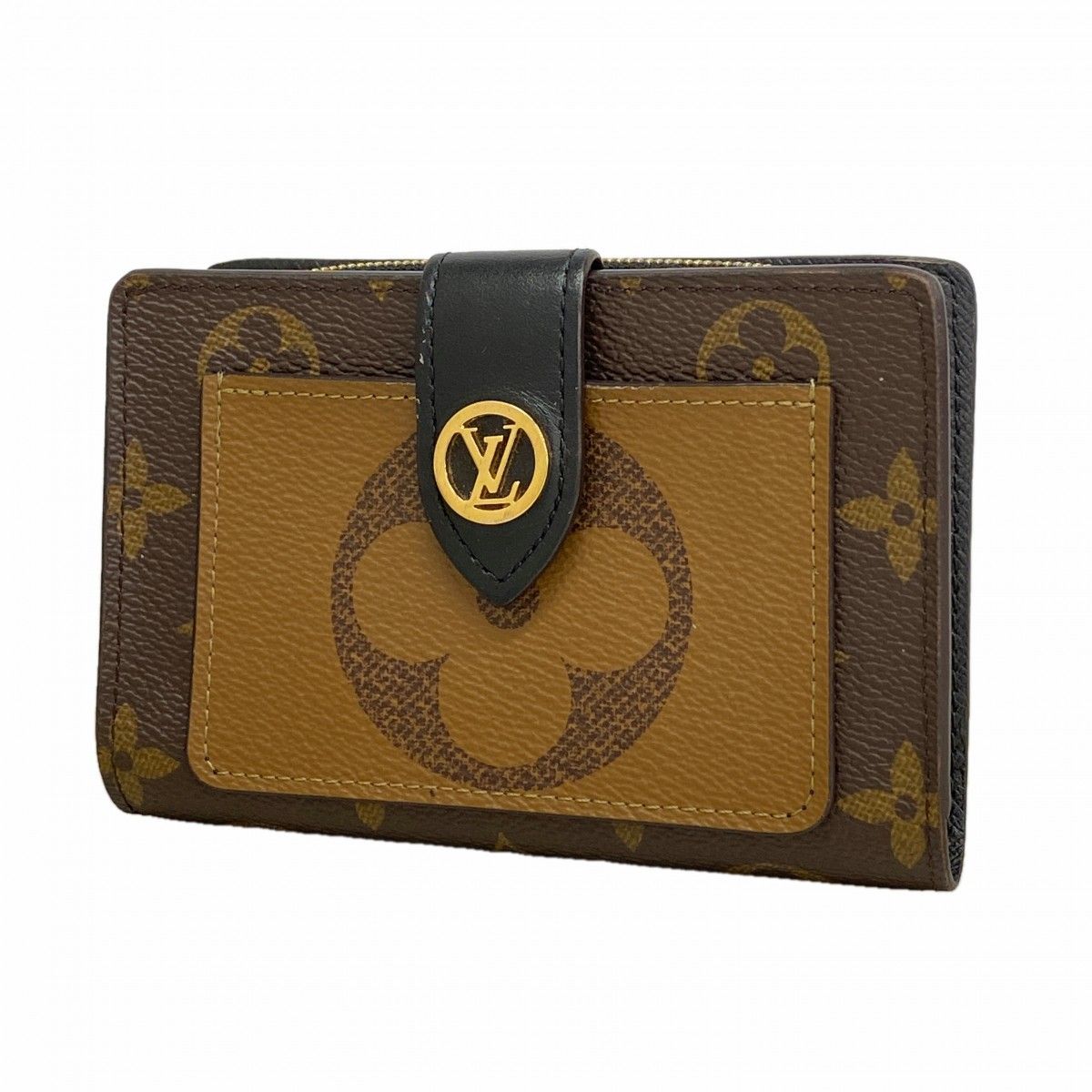 Louis Vuitton Wallet Monogram Giant Reverse Portefeuille Juliette Brown