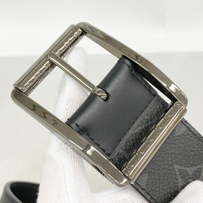 Louis Vuitton Belt Monogram Eclipse Ceinture verso Black — view 7
