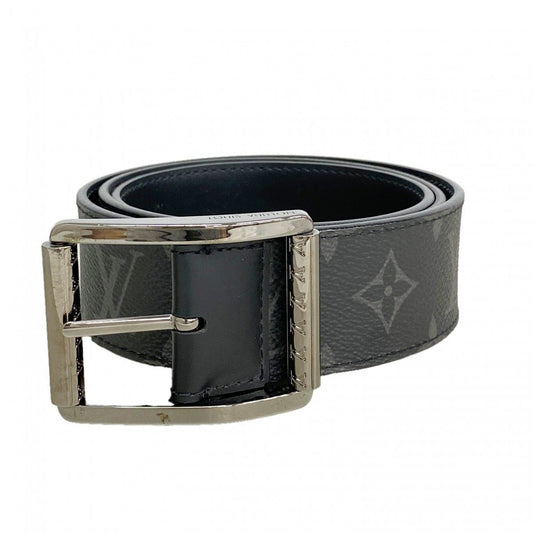 Louis Vuitton Belt Monogram Eclipse Ceinture verso Black