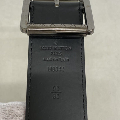 Louis Vuitton Belt Monogram Eclipse Ceinture verso Black — view 2