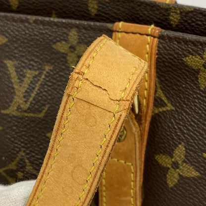 Louis Vuitton Shoulder Bag Monogram Sac Shopping Brown — view 6