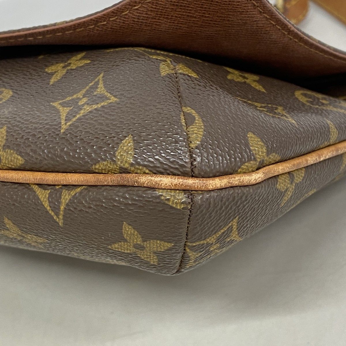 Louis Vuitton Shoulder Bag Monogram Musette Tango Short Strap Brown — view 6