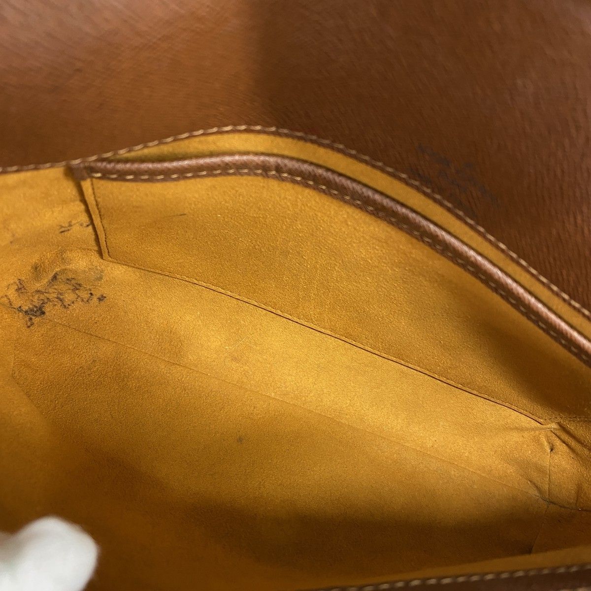 Louis Vuitton Shoulder Bag Monogram Musette Tango Short Strap Brown — view 4