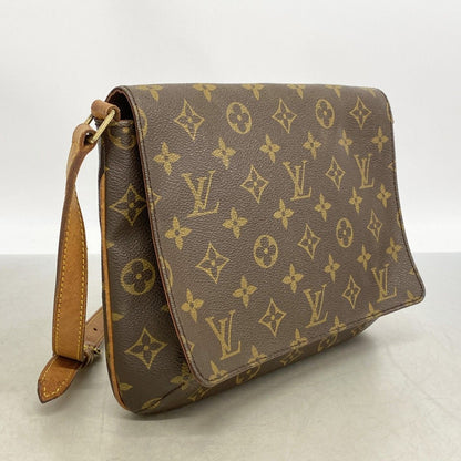 Louis Vuitton Shoulder Bag Monogram Musette Tango Short Strap Brown — view 2