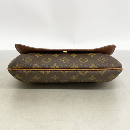Louis Vuitton Shoulder Bag Monogram Musette Tango Short Strap Brown — view 3