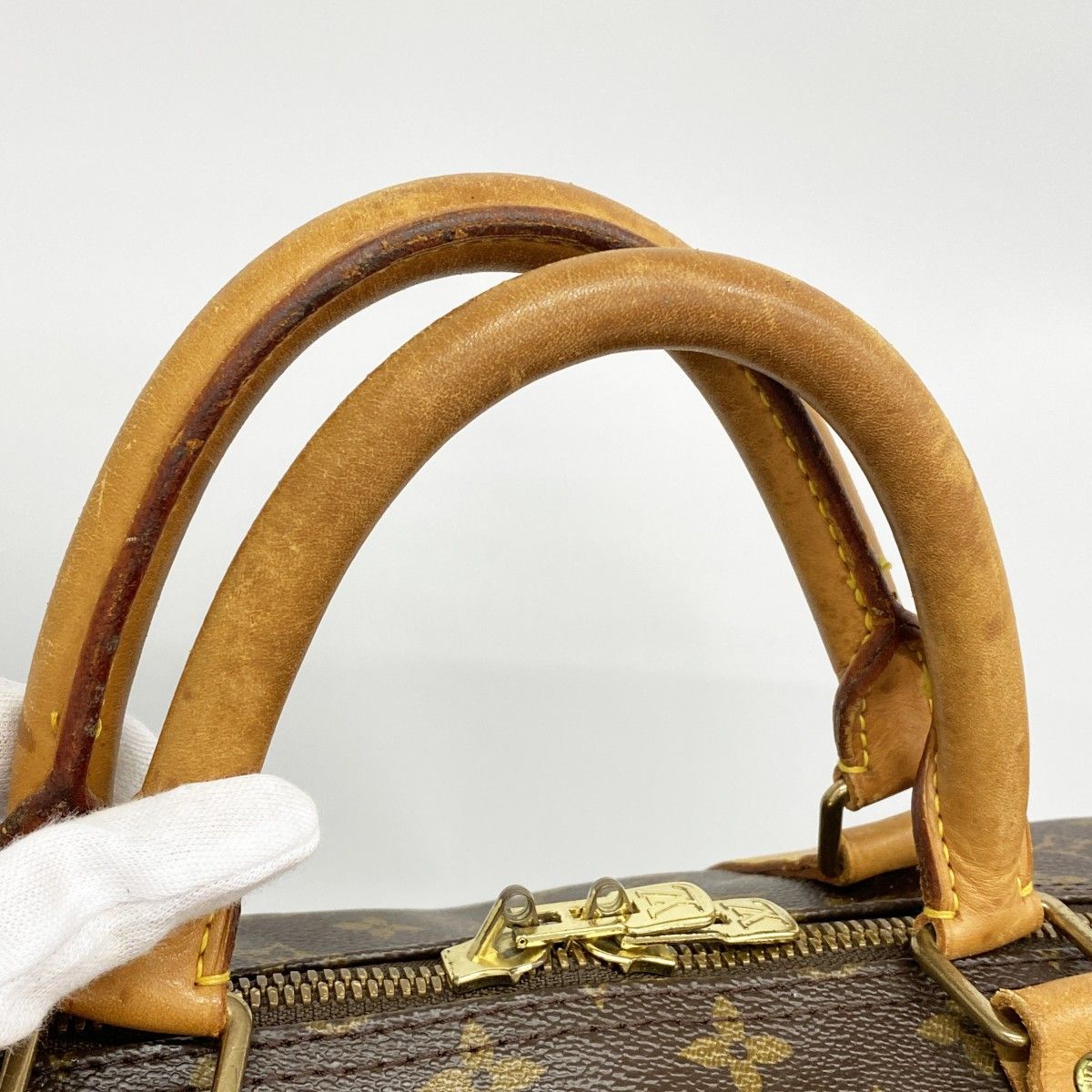 Louis Vuitton Boston Bag Monogram Keepall Bandouliere 60 Brown — view 7