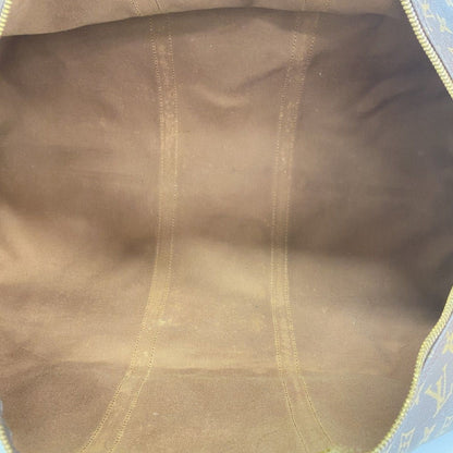Louis Vuitton Boston Bag Monogram Keepall Bandouliere 60 Brown — view 4