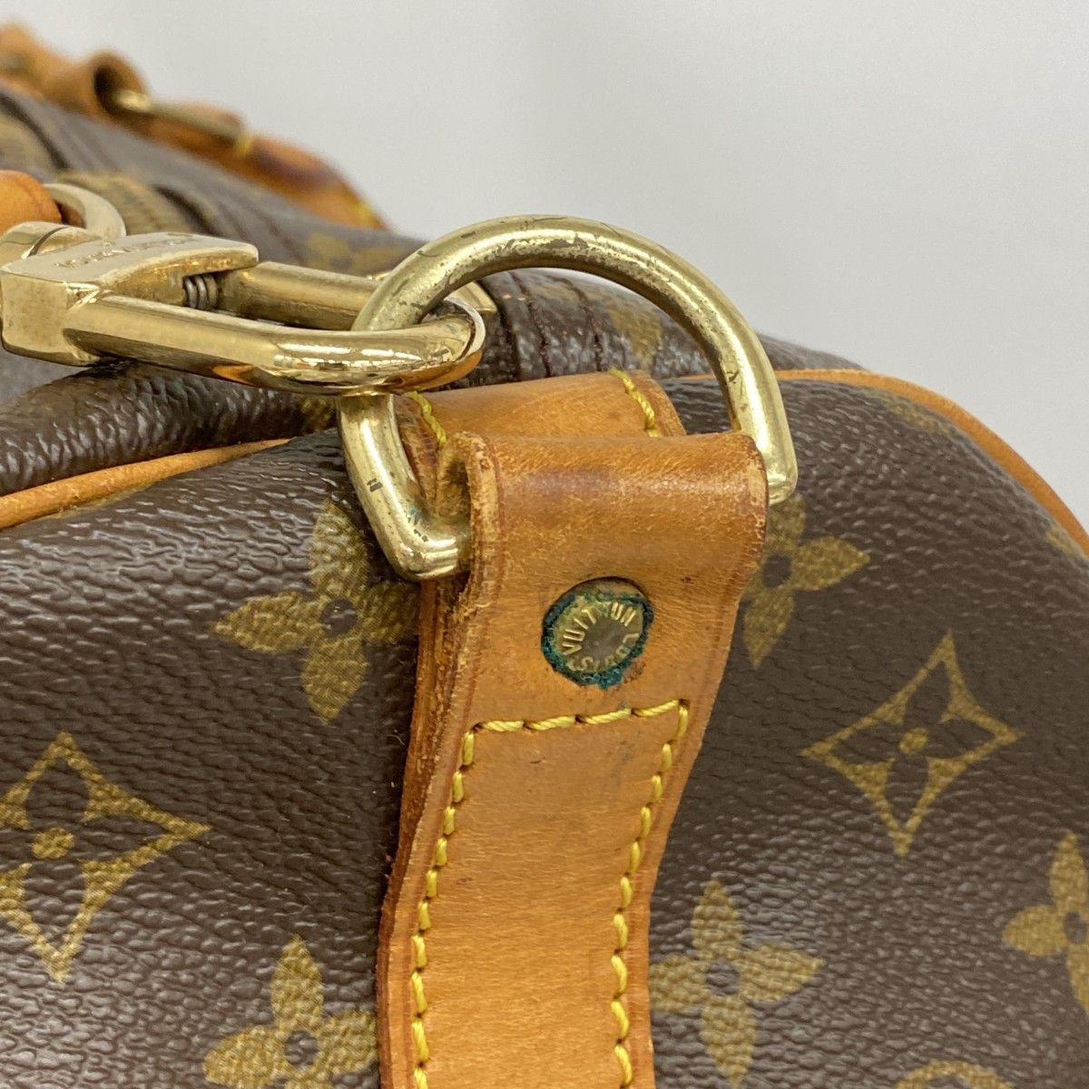 Louis Vuitton Boston Bag Monogram Keepall Bandouliere 60 Brown — view 8