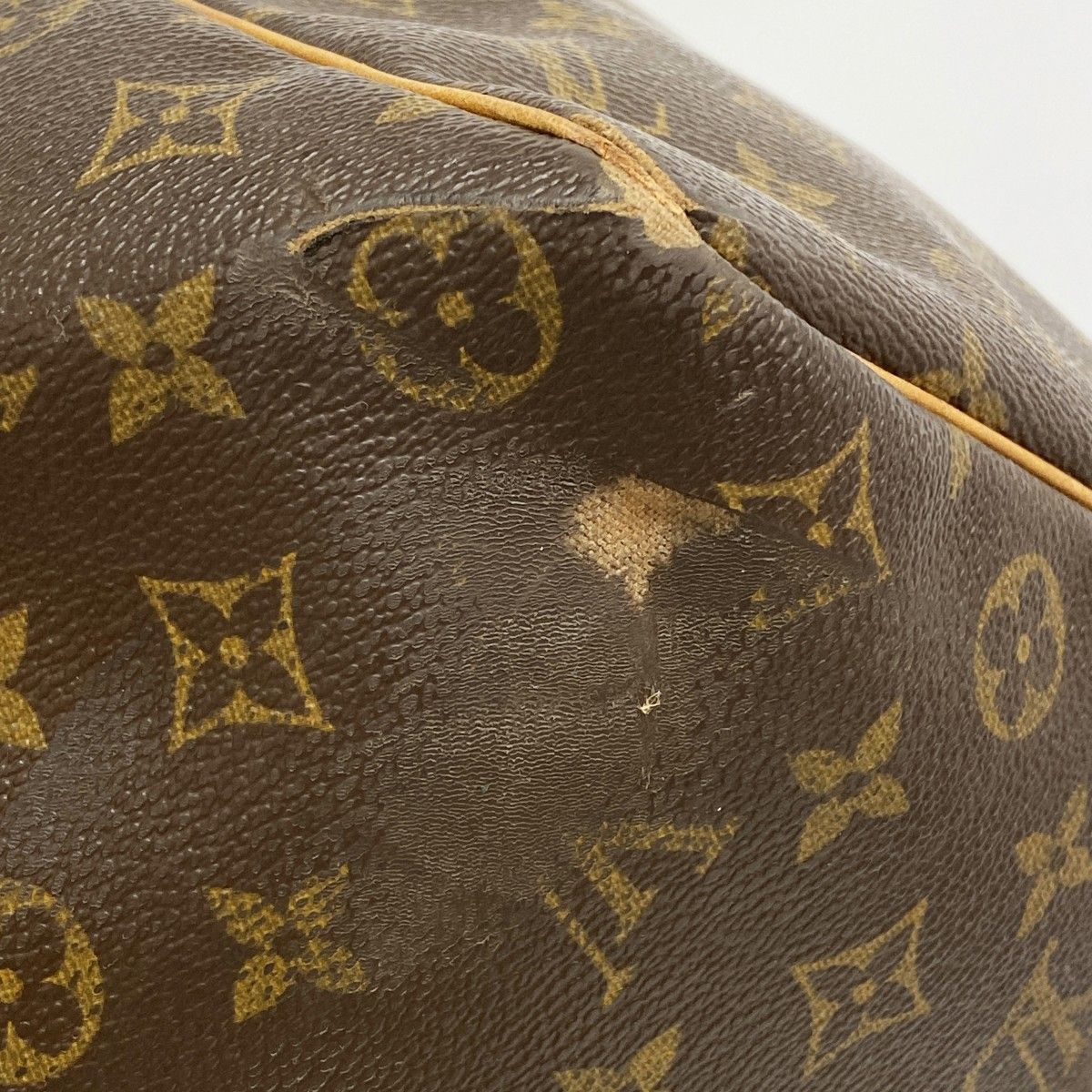 Louis Vuitton Boston Bag Monogram Keepall 50 Brown — view 6