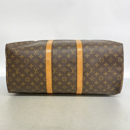 Louis Vuitton Boston Bag Monogram Keepall 50 Brown — view 3