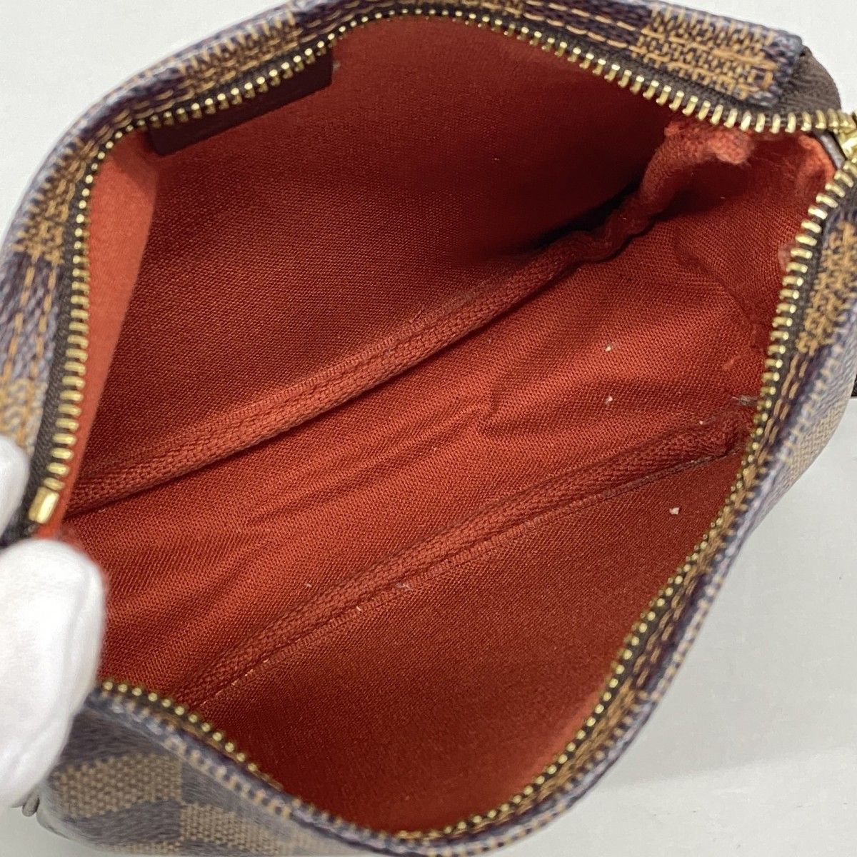 Louis Vuitton Pouch Damier Trousse Makeup Ebene — view 4