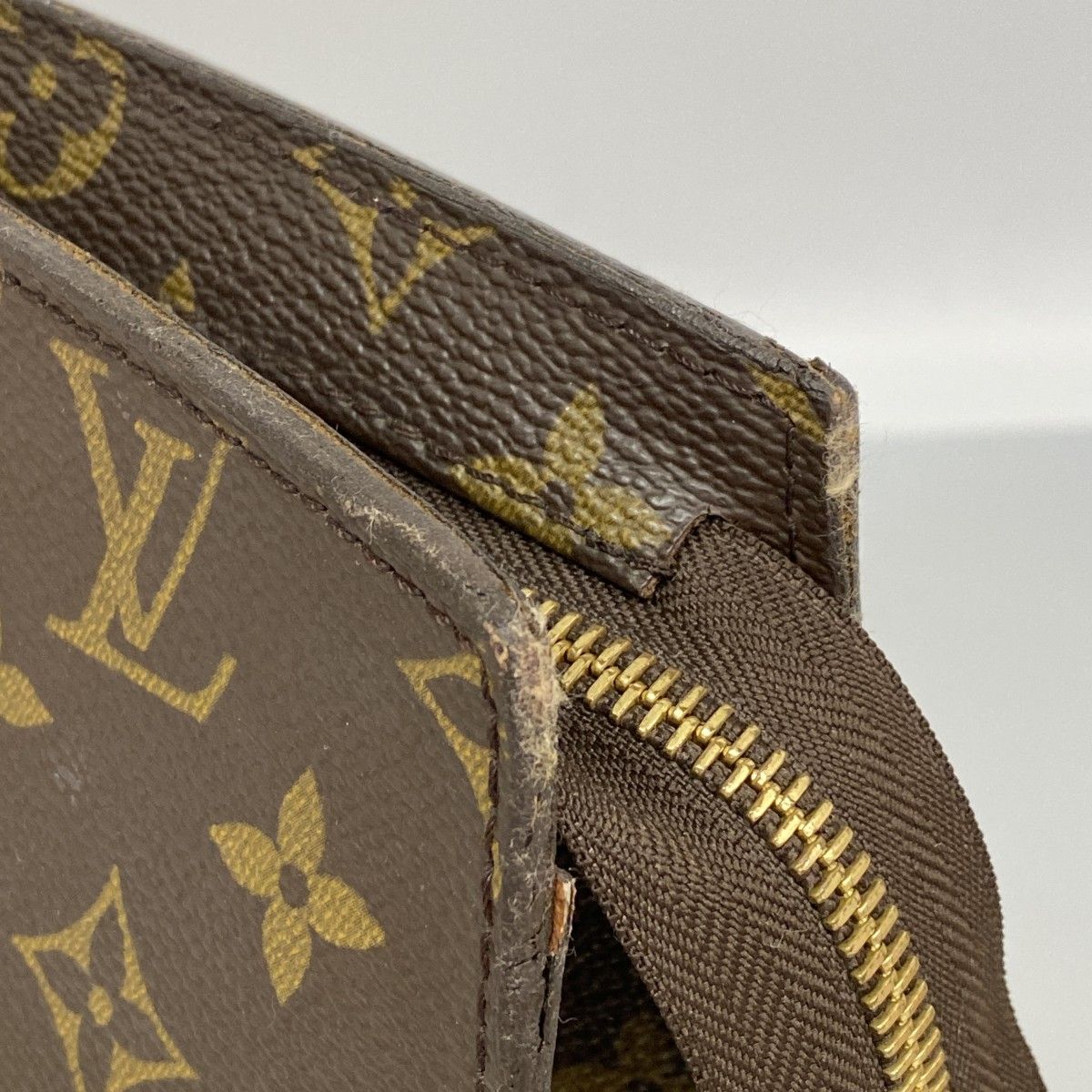 Louis Vuitton Shoulder Bag Monogram Babylon Brown — view 6