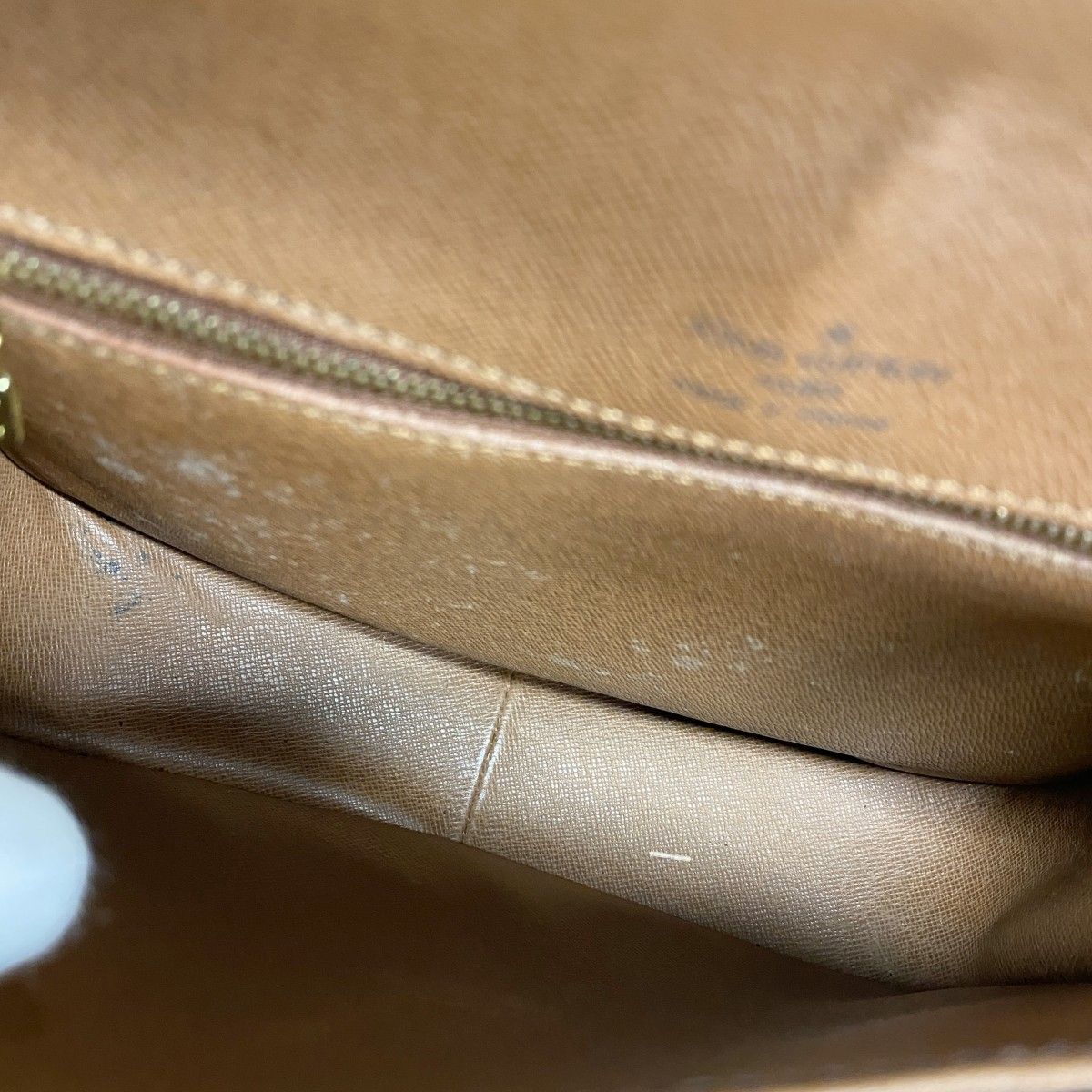 Louis Vuitton Shoulder Bag Monogram Saint Cloud GM Brown — view 4