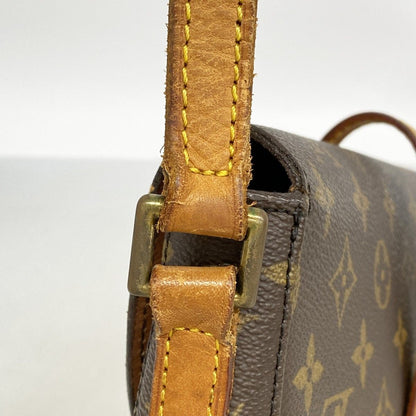 Louis Vuitton Shoulder Bag Monogram Cite MM Brown — view 7