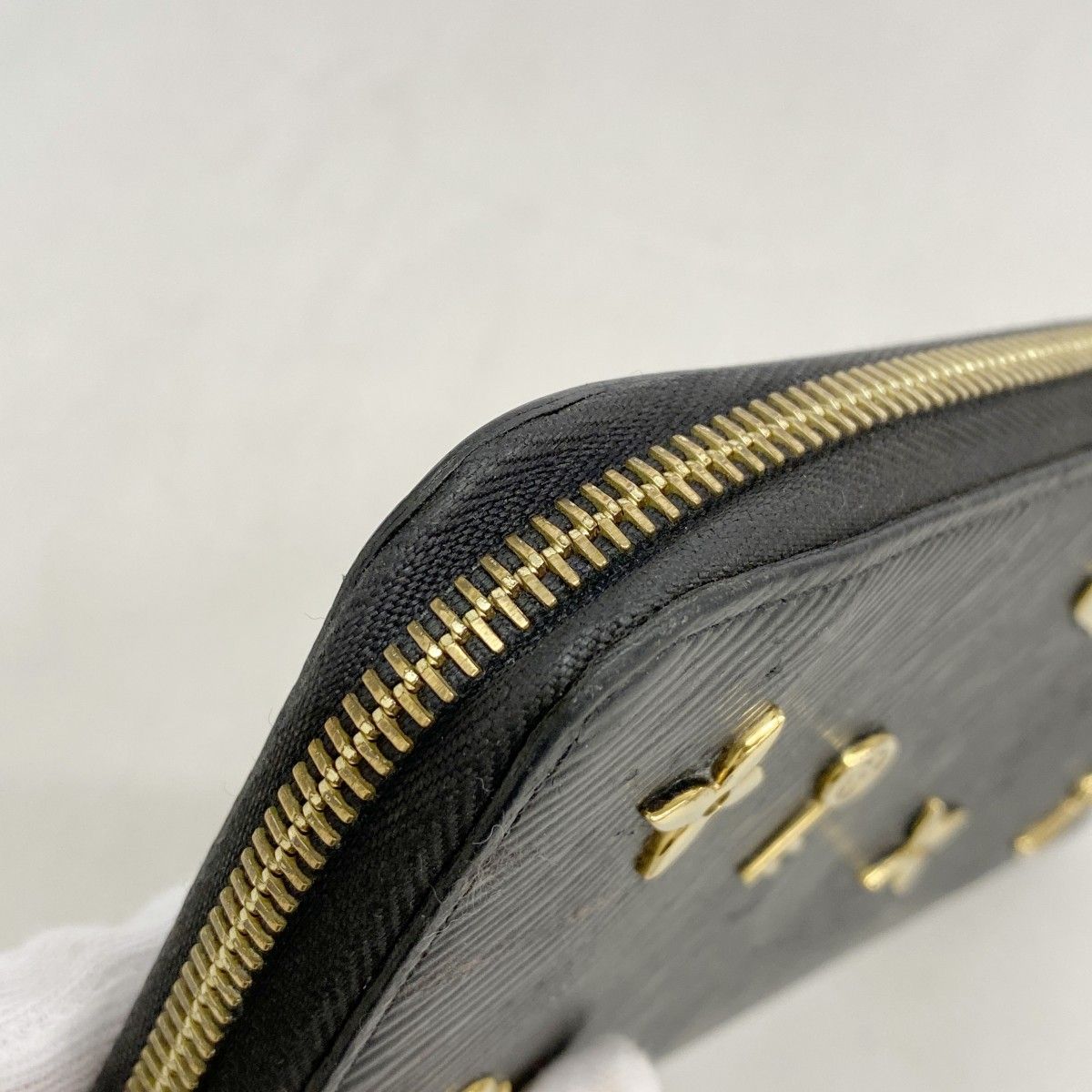 Louis Vuitton Wallet Epi Zippy Walletloverock Noir — view 7