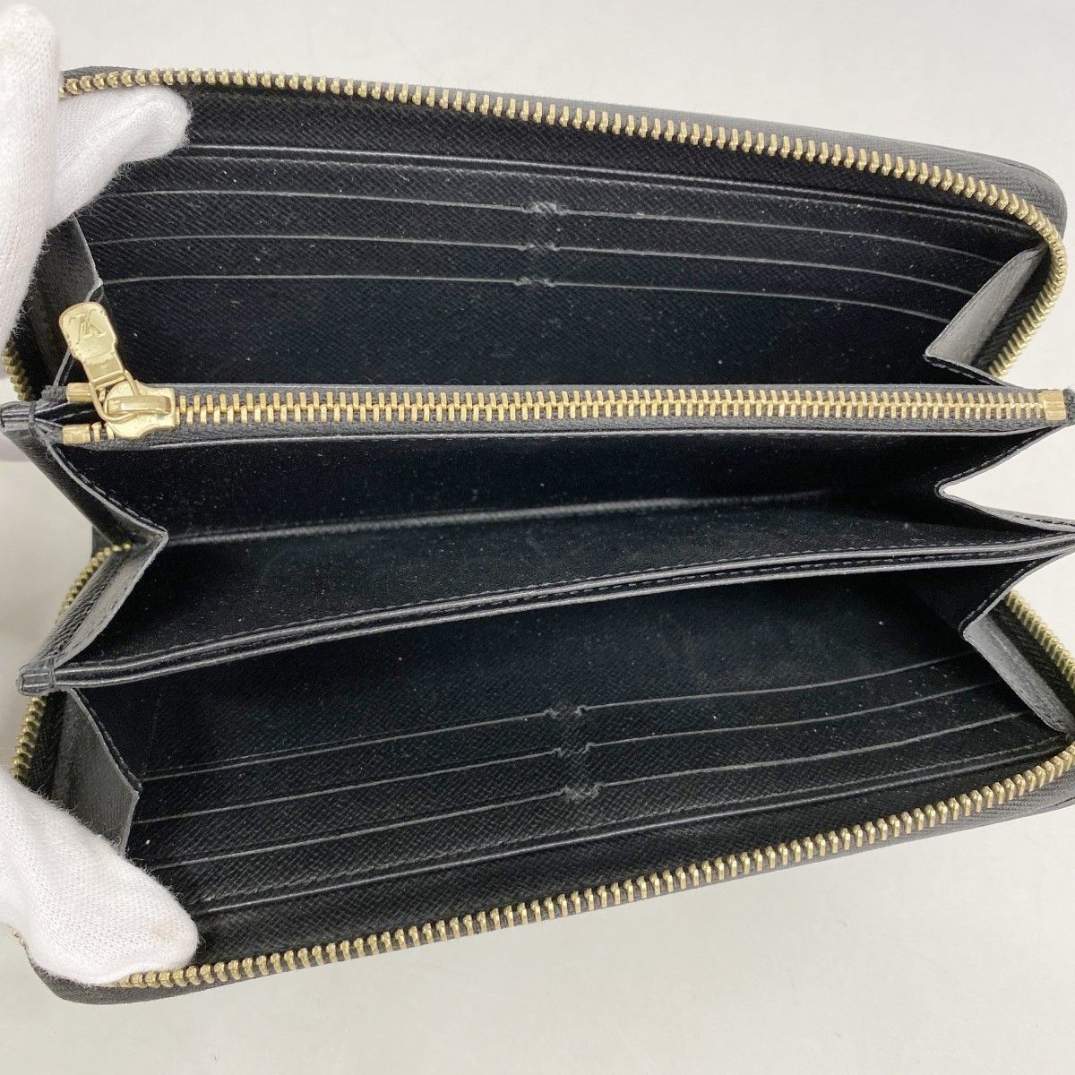 Louis Vuitton Wallet Epi Zippy Walletloverock Noir — view 3