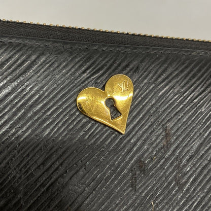Louis Vuitton Wallet Epi Zippy Walletloverock Noir — view 9
