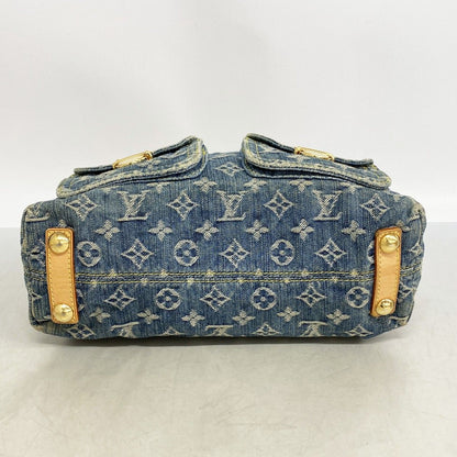 Louis Vuitton Handbag Monogram Denim PM Blue 2-Way — view 3