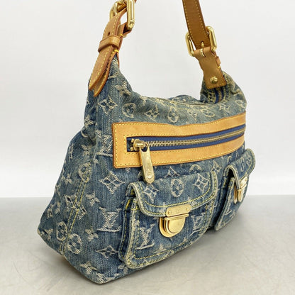 Louis Vuitton Handbag Monogram Denim PM Blue 2-Way — view 2